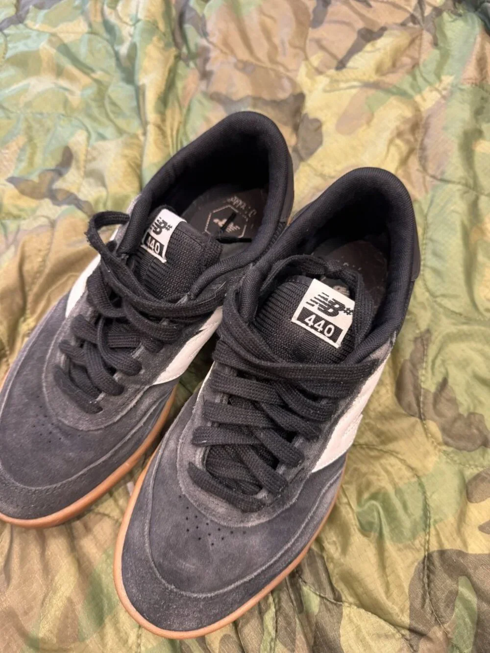 New Balance Numeric 440 Black Gum Skate Shoes NM440BNG